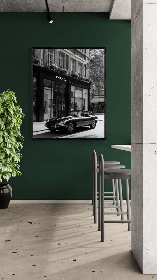 Parisian Noir | Classic Elegance & Luxury Street Photography Print