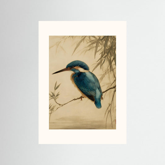 Blue Silence on a Reed