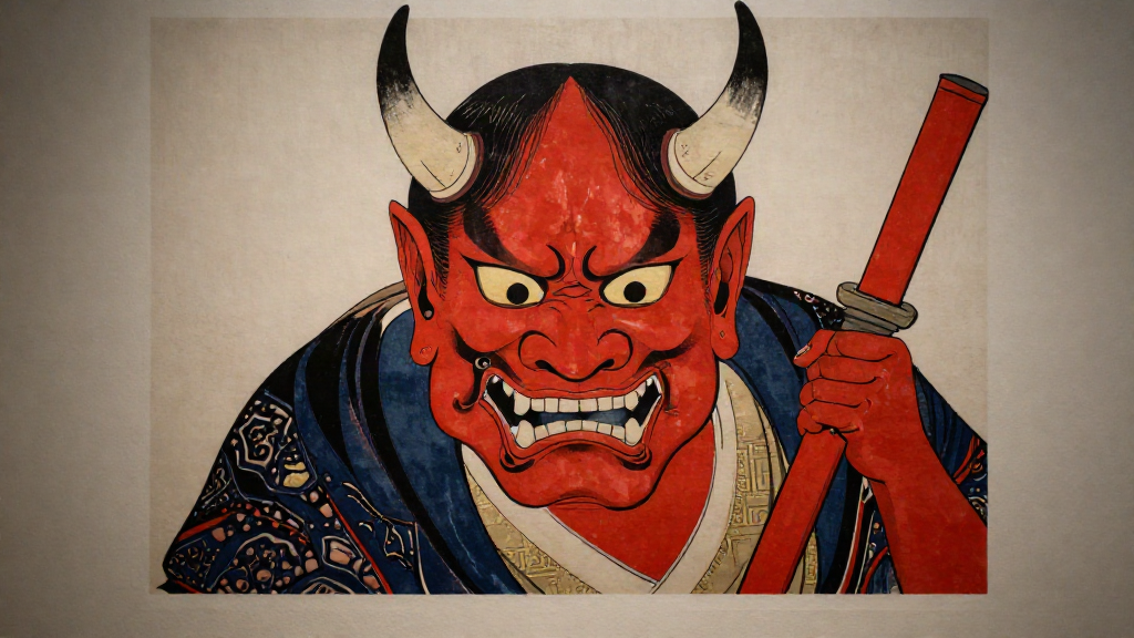 Oni Ukiyo-e: Japanese Demon Folklore & Warrior Prints