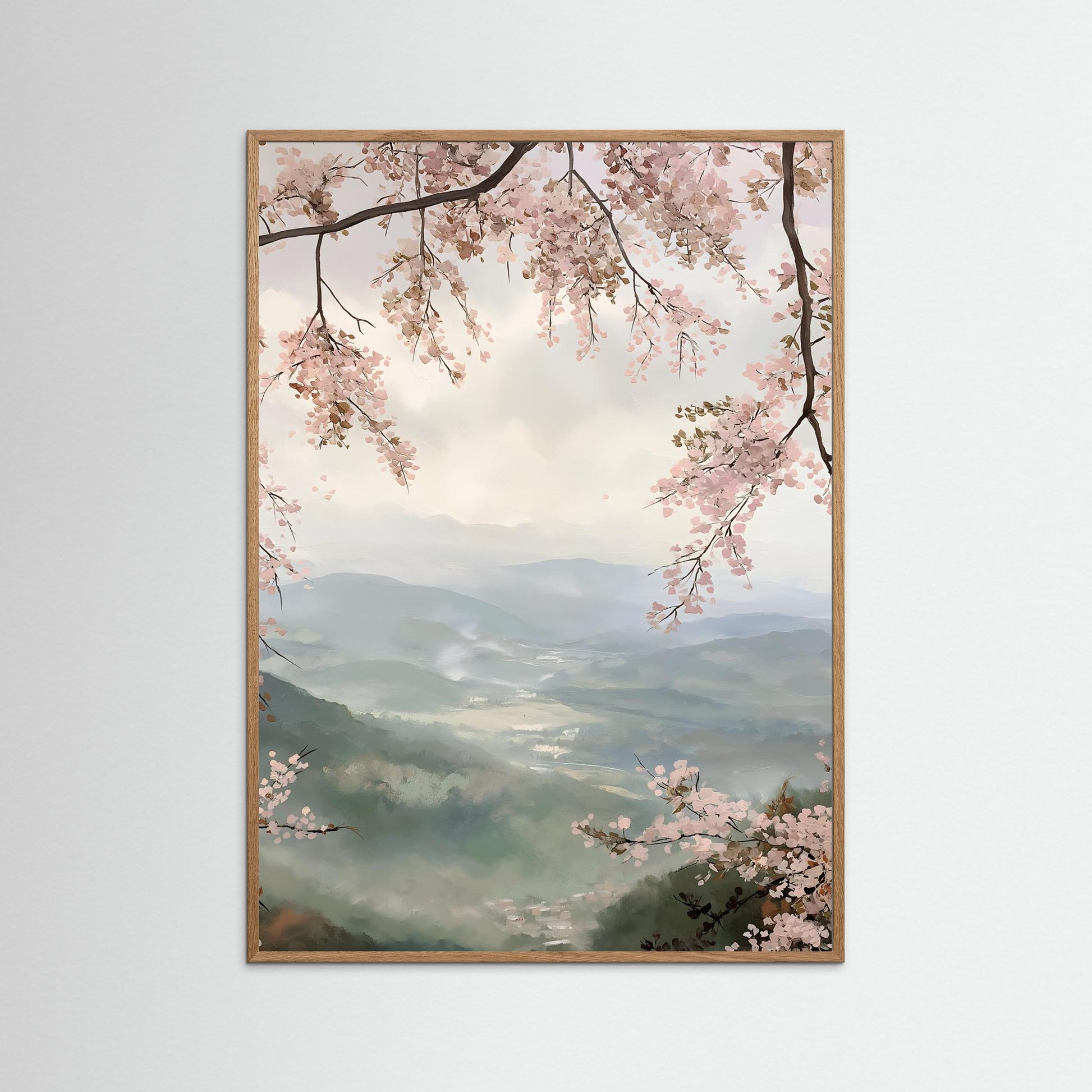 Cherry Blossom Mountain View
