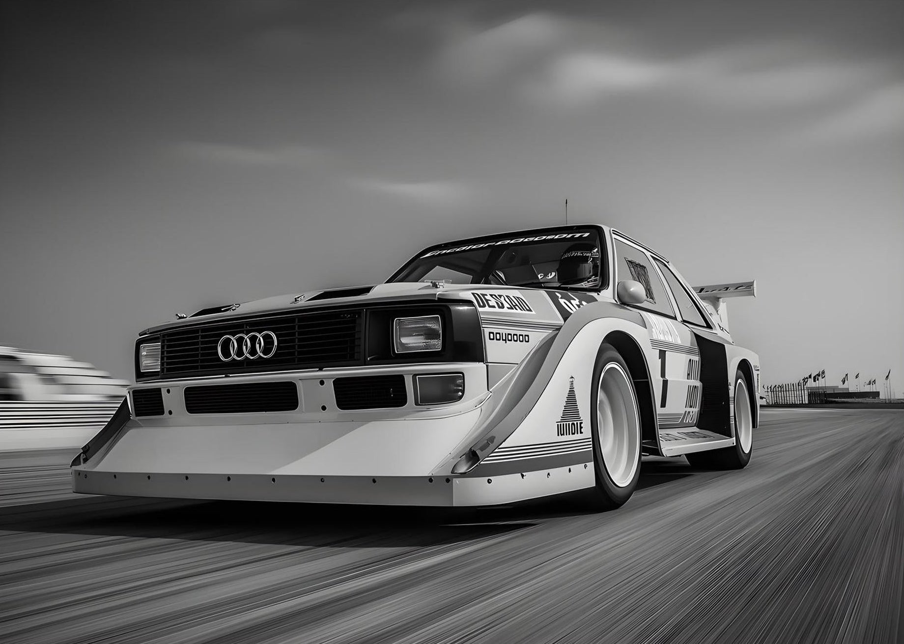 Audi Quattro Group B Race Car
