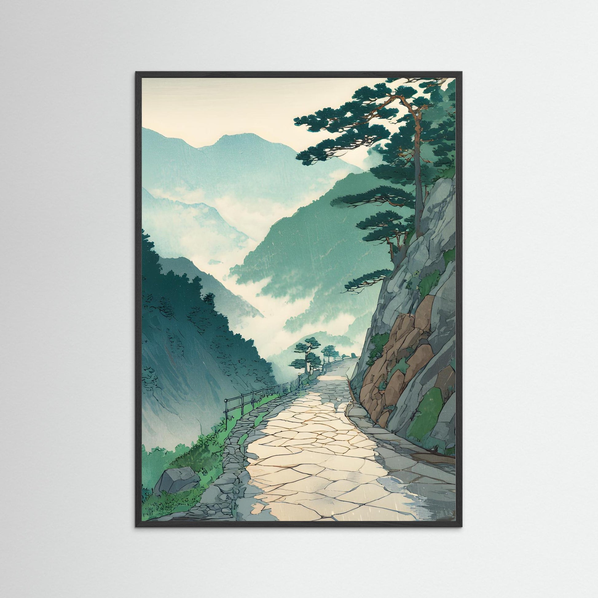 The Path Between Pines