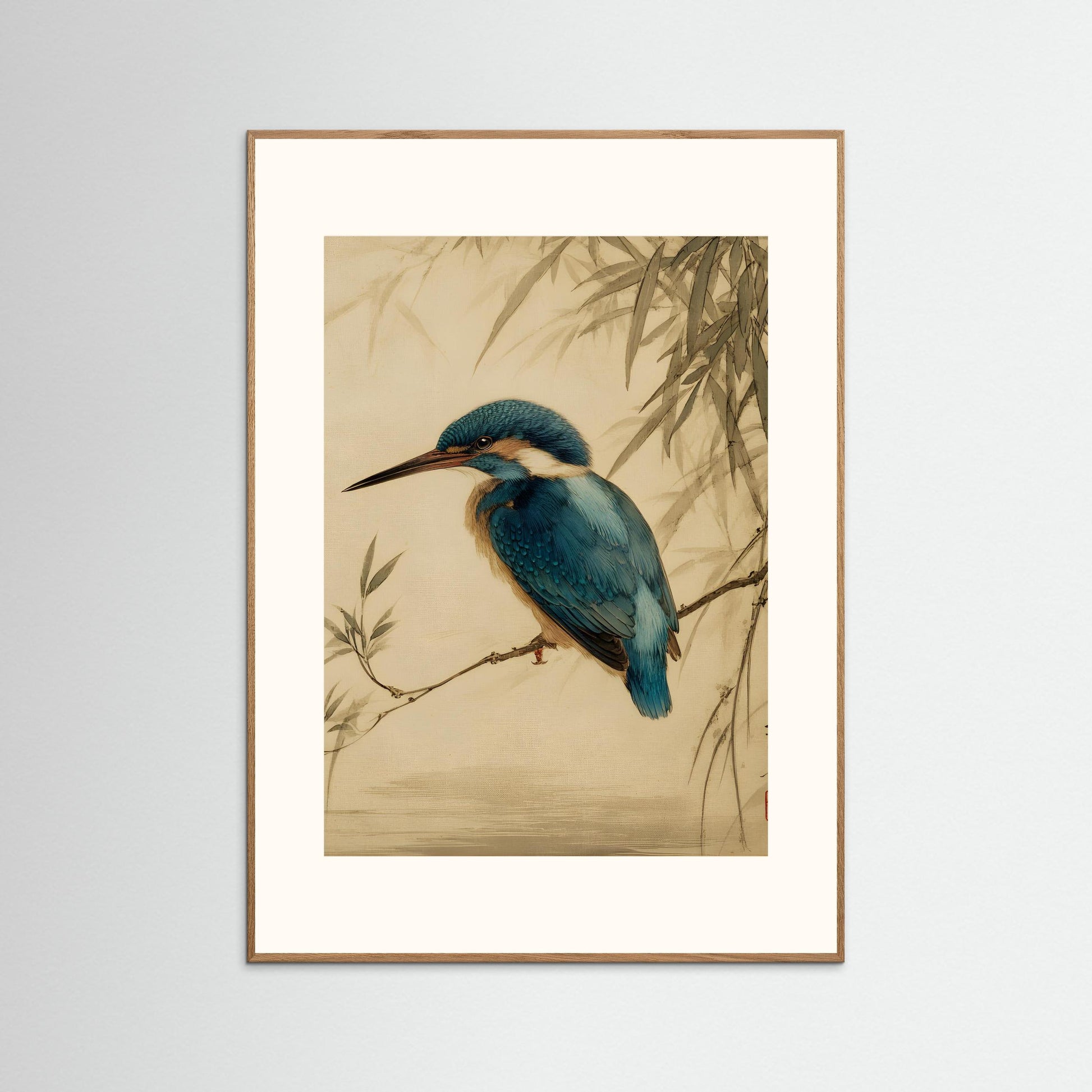 Blue Silence on a Reed