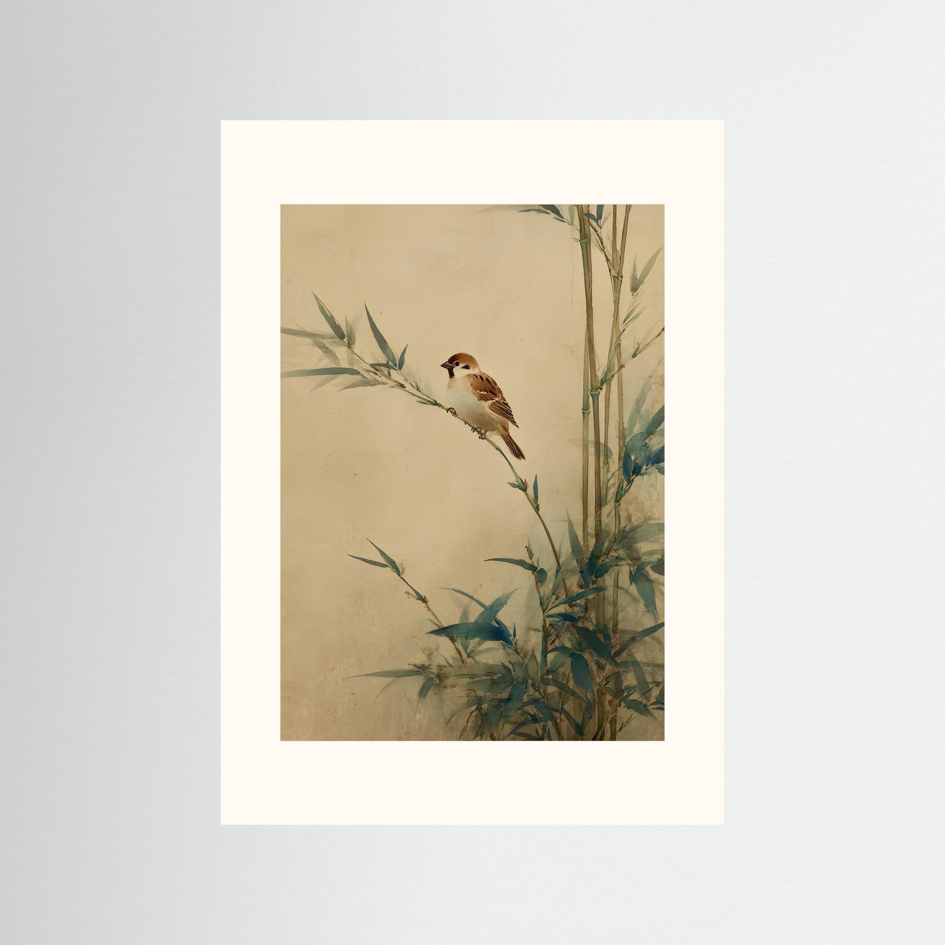 Stillness Among Bamboo