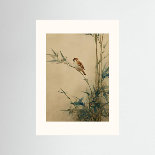 Stillness Among Bamboo