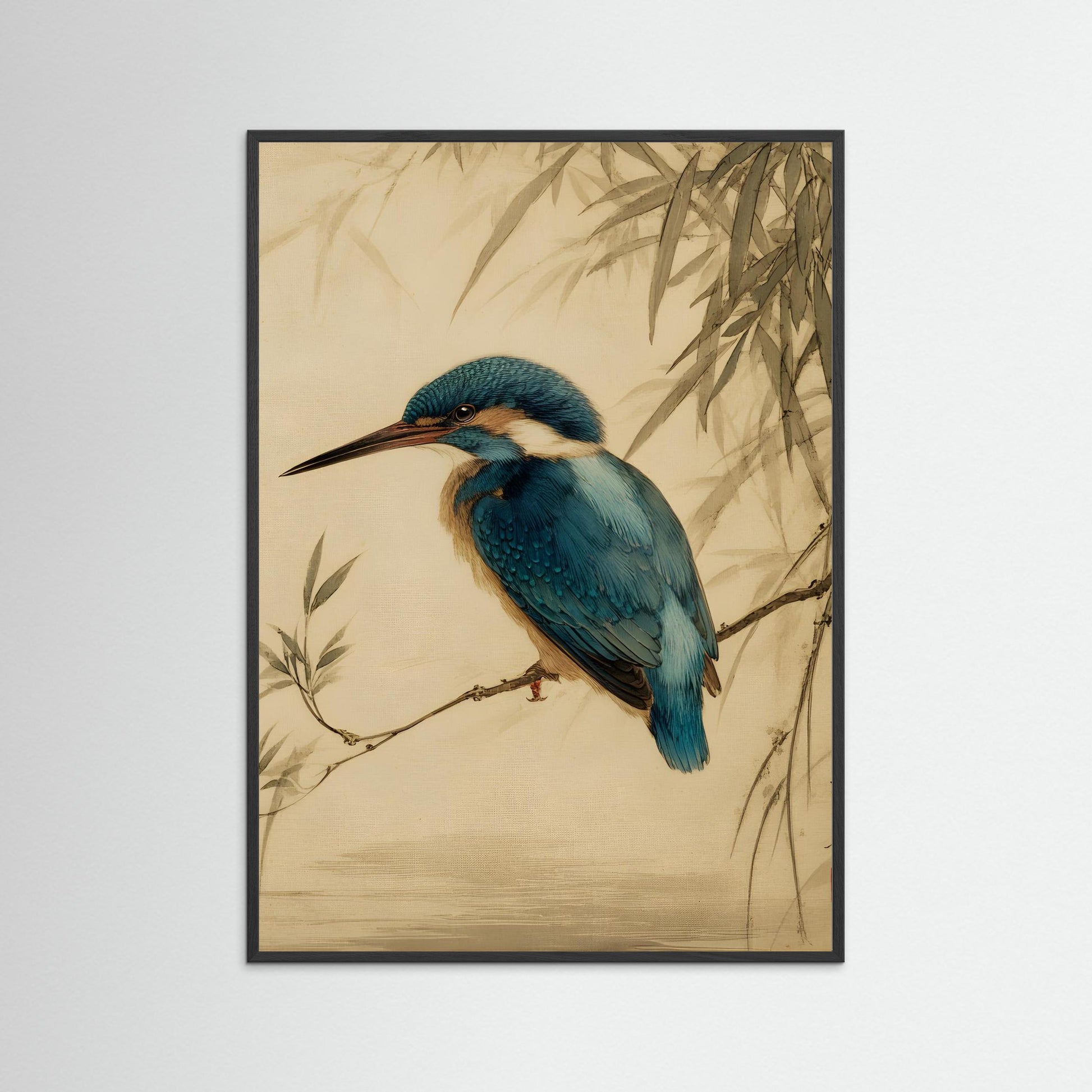 Blue Silence on a Reed