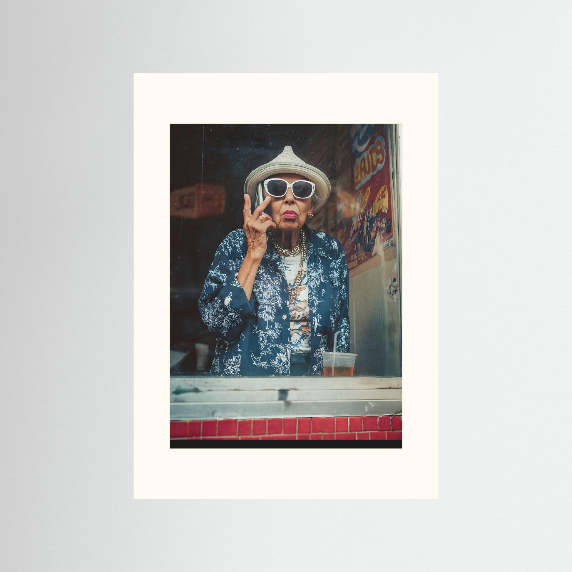 Street Icon Wall Art – Cinematic Urban Portrait Canvas Print