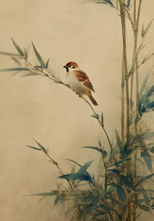 Stillness Among Bamboo