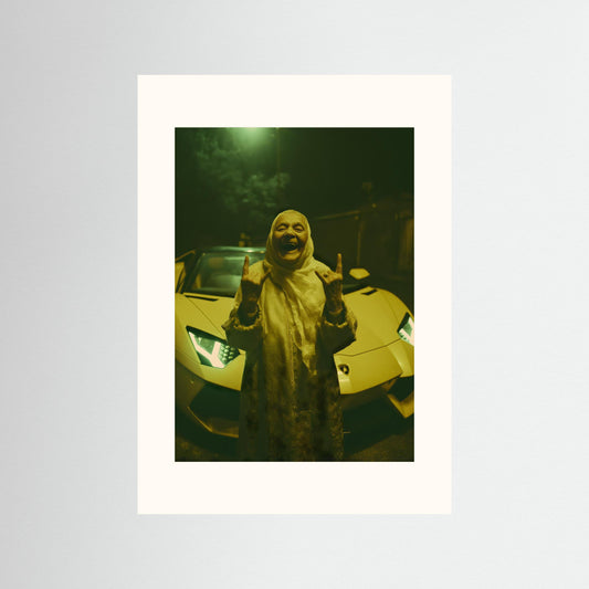 Rebel Icon Wall Art – Cinematic Street Portrait Canvas Print