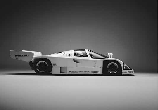 Classic Endurance Race Car Side Profile