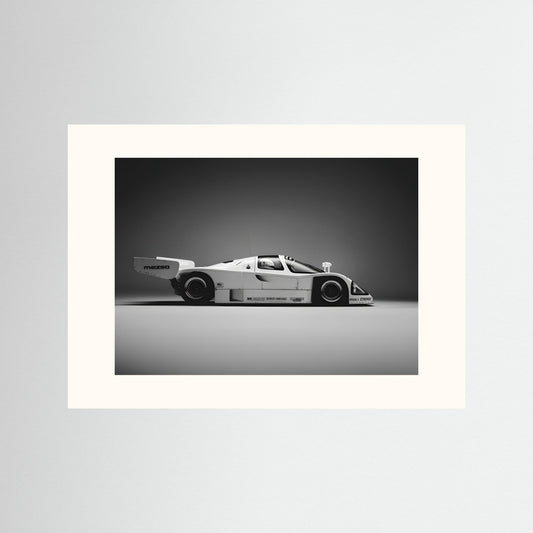 Classic Endurance Race Car Side Profile