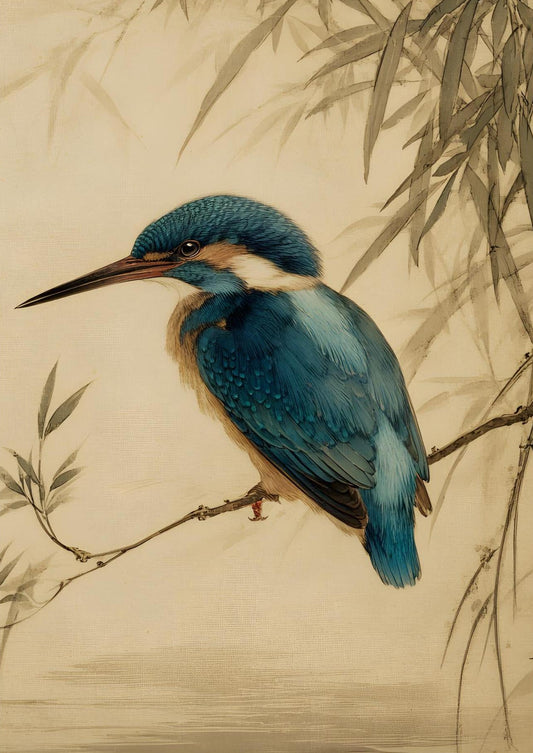 Blue Silence on a Reed